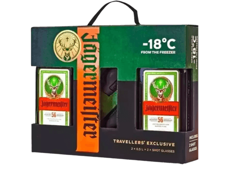 Jagermeister Twin Pack 2x500 Ml + 2 Copas